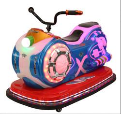 2023 Popular Bumper Moto Motorbike Batter Kiddie Rides Park Moeda Operada Jogos Máquina com iluminação colorida