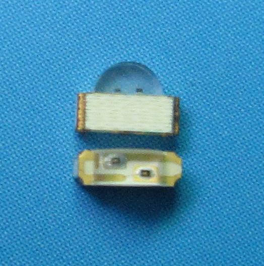 PCB 1204 1206 RGB SMD LED With Right Lens , Full Color Chip LED epistar sanan chip 25mA