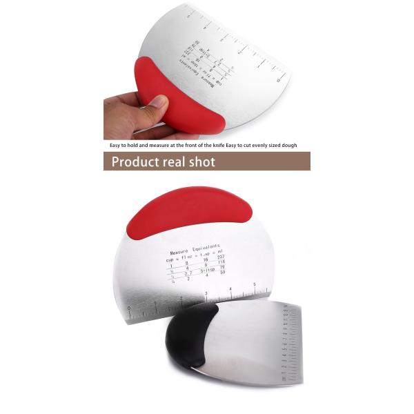 Dishwasher Safe 430 Stainless Steel Pastry Dough Cutter