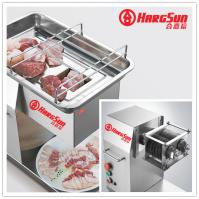 Máquina 500kg/H do cortador da carne do anúncio publicitário da espessura 3mm para o supermercado