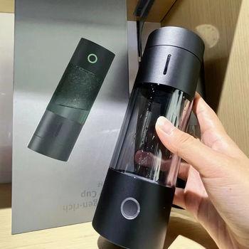 H2 Hydrogen Water Maker Generator Ionizer Hydrogen Water Bottle Custom Logo SPE PEM Hydrogen Bottle Water Glass
