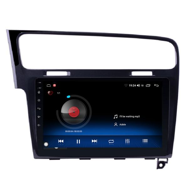 Android 10 Car DVD Multimedia Player 9 polegadas 4 núcleos GPS Navi Audio Para VW Golf 7 2013-2015