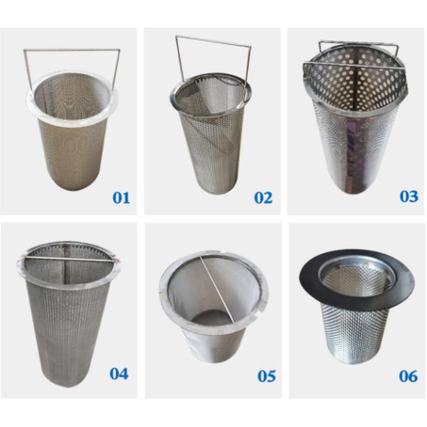 Tubo de filtro perforado de acero inoxidable 304 316L para filtración industrial