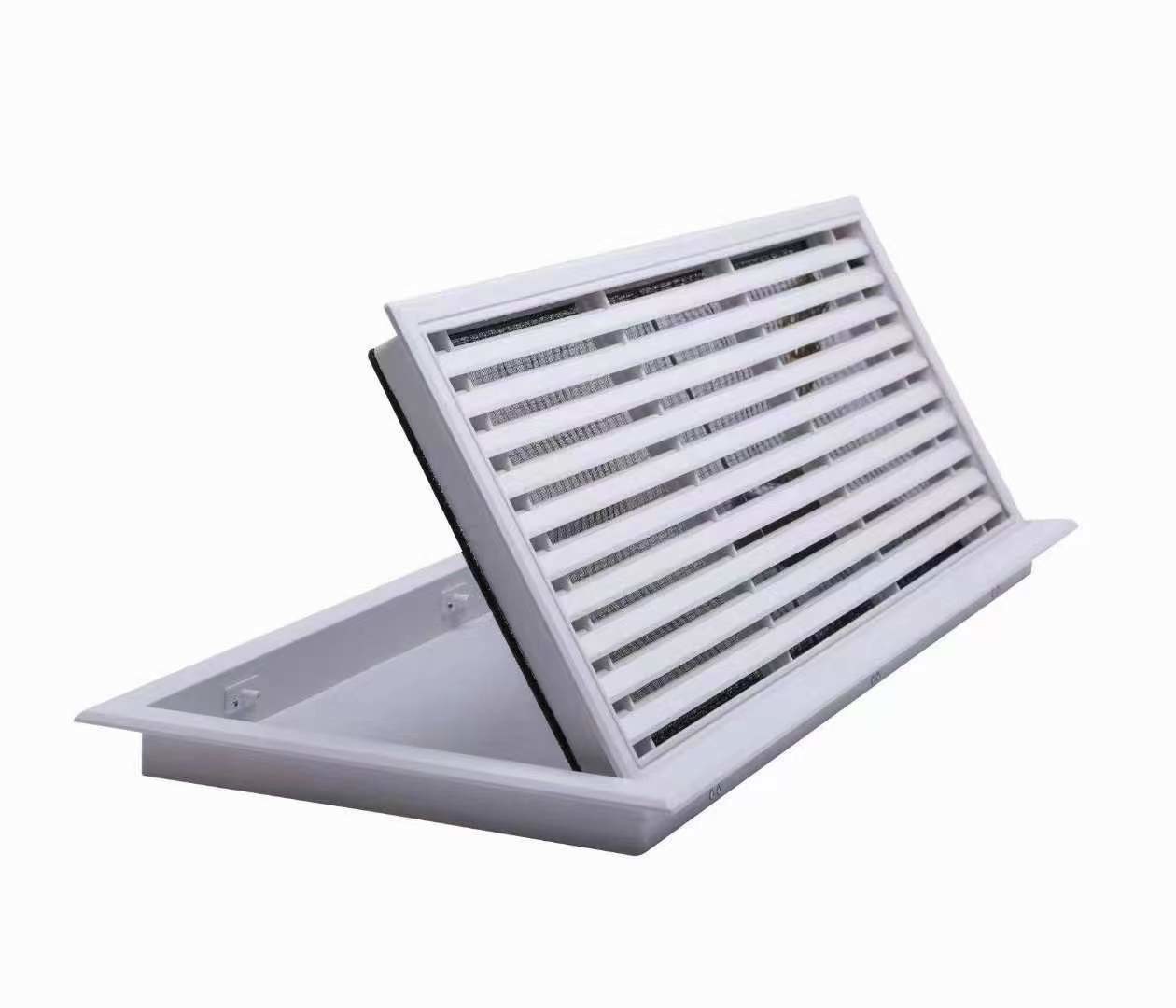 Потолок грилей кондиционирования воздуха квадрата ABS HVAC пластиковый установил