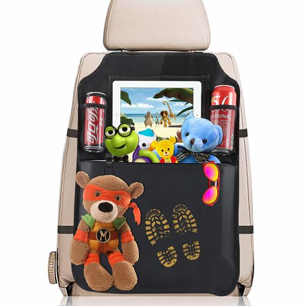 Protector Car Trunk Organizer Bag Seat Back Cover Waterproof Organizer Hooks Large Storage Pockets