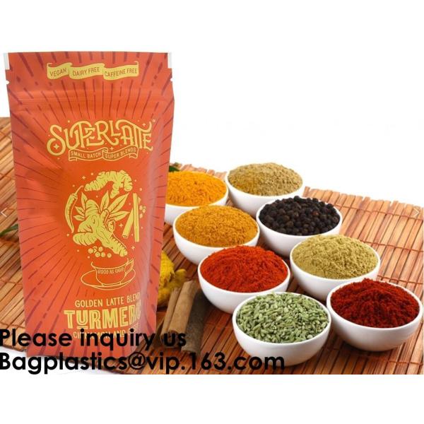 Stand Up Pouch Bags, Coffee Been Bag Packaging With Zipper Pouch Food Bag Aluminum Foil k Doypack