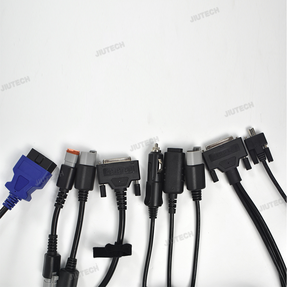 Для Commins Inline 6 Data Link Adapter Heavy Duty Truck Диагностический инструмент полный сканер OBD2 V7.6.2+CF53 ноутбук