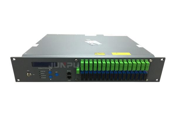 Pon Edfa Wdm RF Input 32 Port 1550nm Optical Amplifier With JDSU Laser