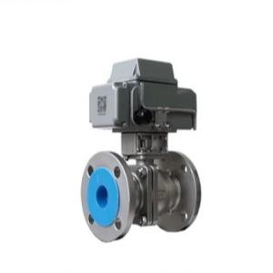 AC220V DN15 - DN250 Electric Control Valve Stainless Steel Water Flow Rate Control Valve