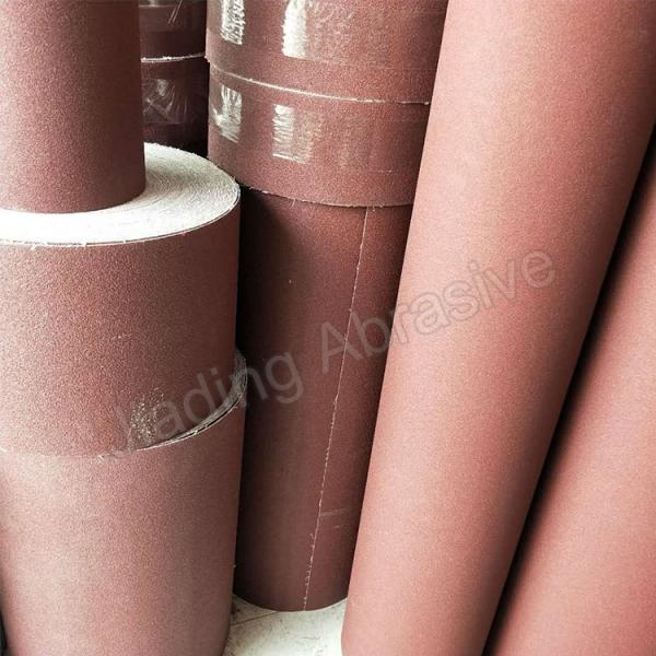 Resin-Over-Resin Cotton Abrasive Cloth Roll Grit size 40-240 for OEM X Aluminium Oxide