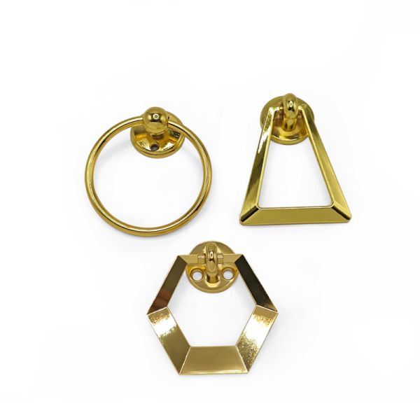 Minimalist Style Cabinet Pulls Round Ring Door Handles Furniture Hardware Accessories for Cabinet Doors and Drawers