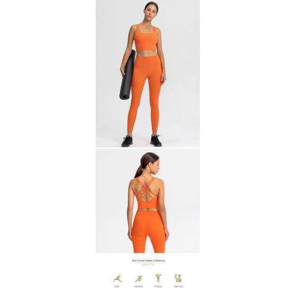 Brushed Fabric Yoga Activewear Sets
