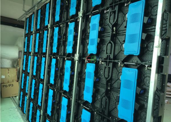 Indoor RGB P3.91 Die Cast Aluminum Cabinet For Rental Advertising Video Wall Led Screen