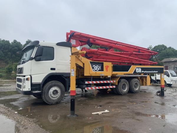 Used Putzmeister 36M Volvo Concrete Pump Truck