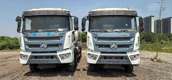 2021年三一重工12立方コンクリートミキサー車、回転混合方式と450L水タンク容量による最適な混合