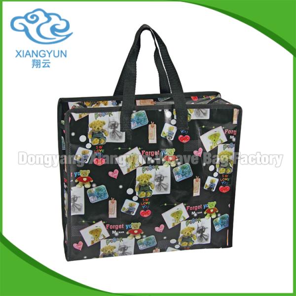 Printing Laminated Non Woven Fabric Shopping Bags Waterproof Non Woven Poly Bag