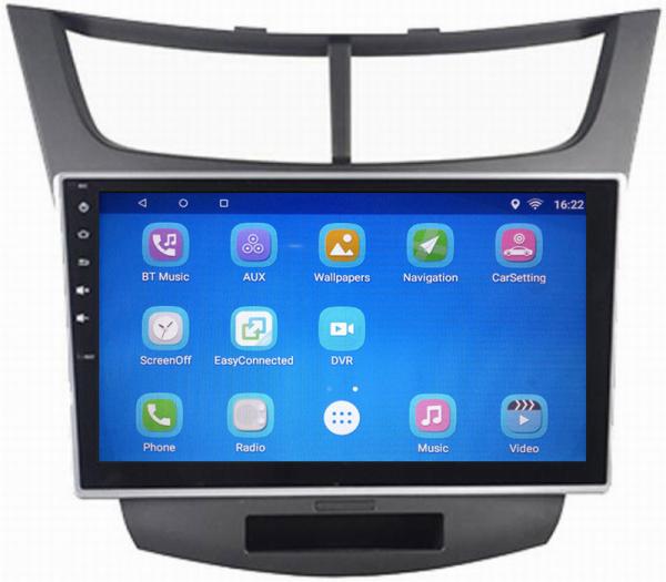 Ouchuangbo car radio multi media for Chevrolet Sail with USB video steering wheel control android 6.0 system