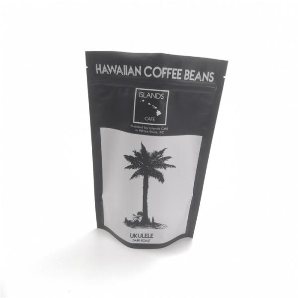 Стойте вверх мешок алюминиевой фольги, прочная изготовленная на заказ сумка кофе печатания с молнией