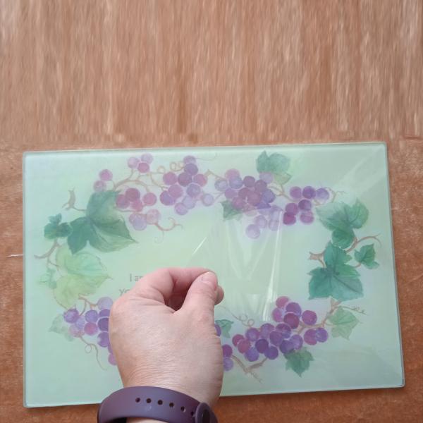 12 X 16 Inch Round Square Toughened Unbreakable Vegetable Custom Kitchen Cutting Board