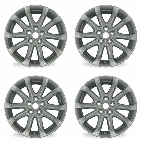 18 Alloy 64962 Replica Car Rims For 2014-2016 Mazda 3 OEM