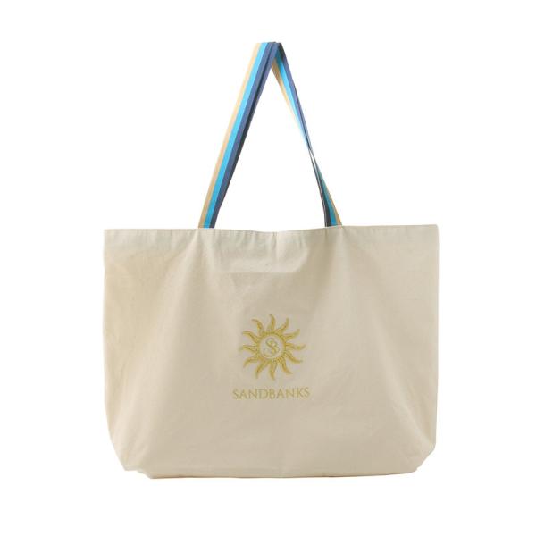 Natural Color SGS Silk Printing Zipper Cotton Canvas Bag