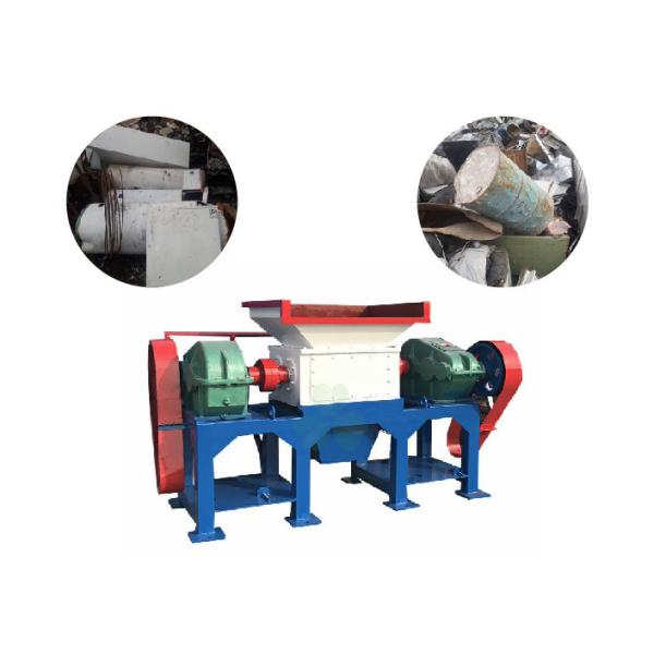 Automatic Four Shaft Shredder Machine For Coconut Fiber / Artificial Leather