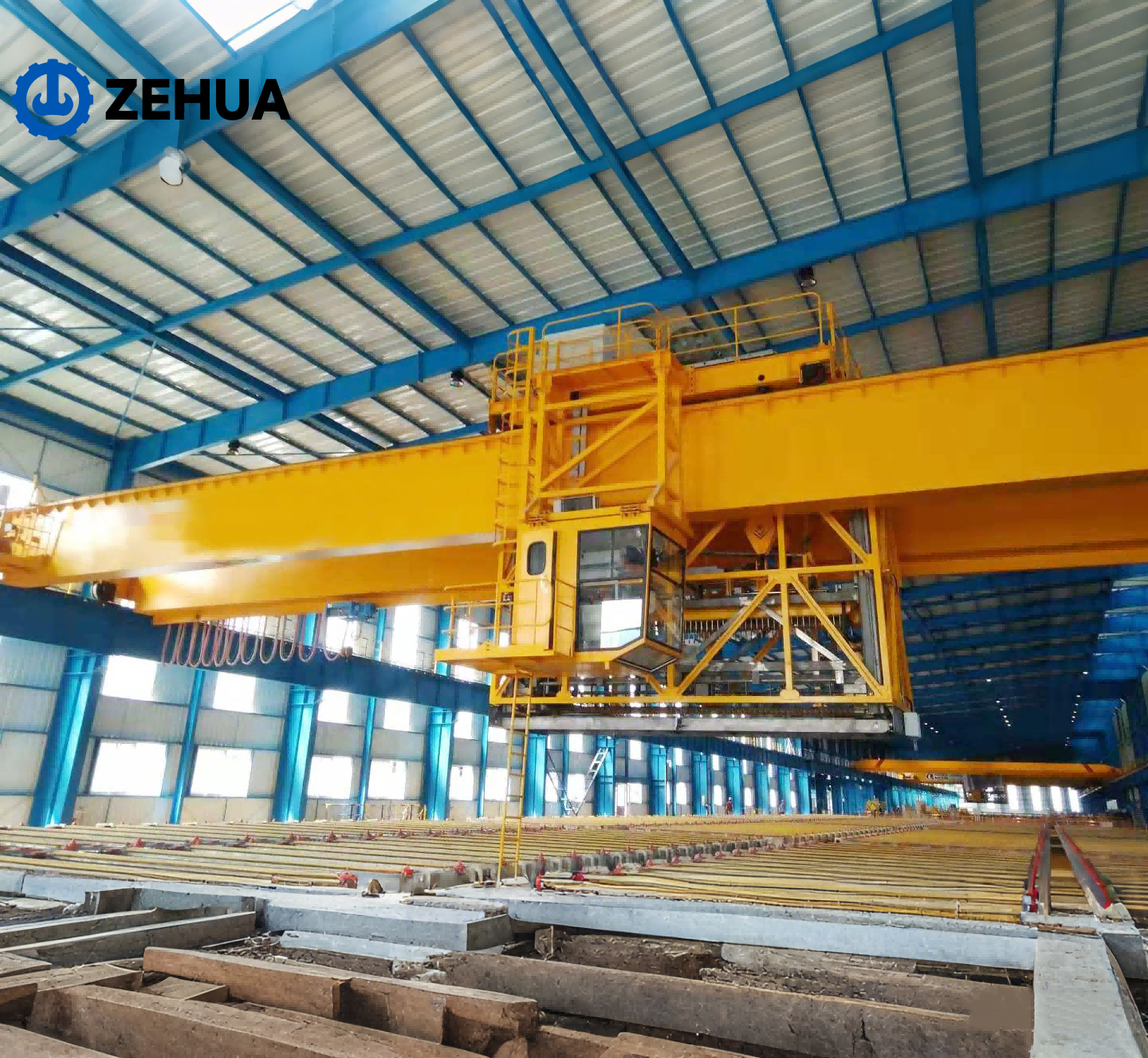 Multifunctional Electrolytic Copper Overhead Crane Customized for Copper Smelting & Electrorefining