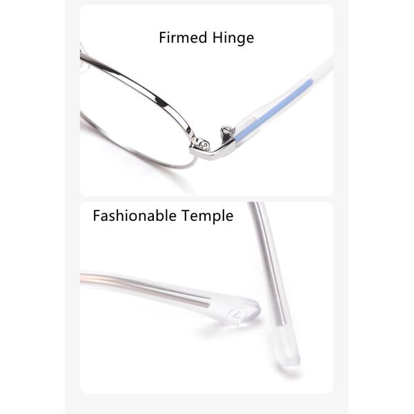 Рамки Eyeglass рецепта оптически рамок золота белой розы Eyeglass детей круга PARIM умственные