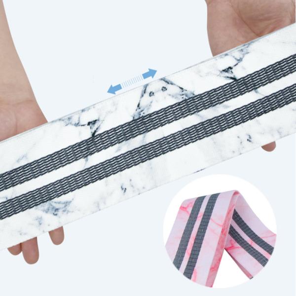 Fitness Crossfit Exercise Elastic Resistance Exercise Bands Set  For Strength Training Workout Sport