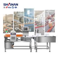 ISO9001 認定 2 in 1 組み合わせ メタル検出器とチェックウェッチャー 総重量 250 kg の正確な重量