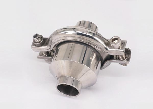 Weld Ends Check Stainless Steel Sanitary Valves Easily Cleaning Anti - Corrosion
