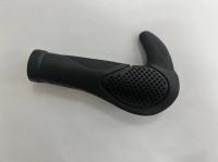 Garrafa de mão de bicicleta de montanha de borracha de textura preta