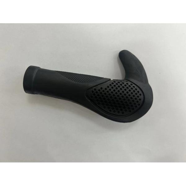 Черный резиновый горный велосипед ручка с штангой