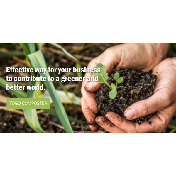 Commercial Food Waste Disposal Equipment Large Capacity Recycle Machine 10T/Day