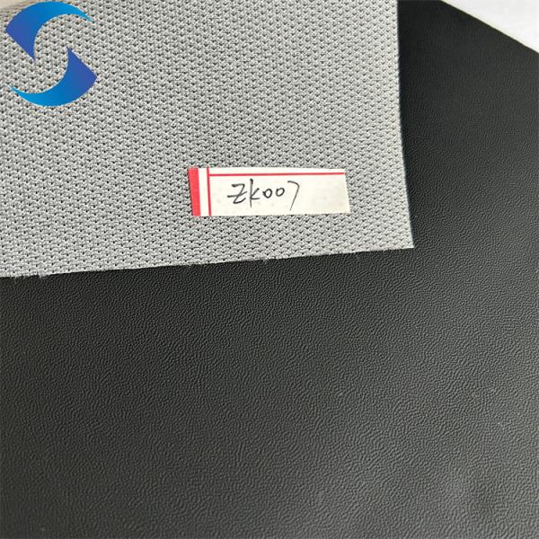 Custom pvc Faux Leather recycle faux Leather fabric textile china textiles fabric