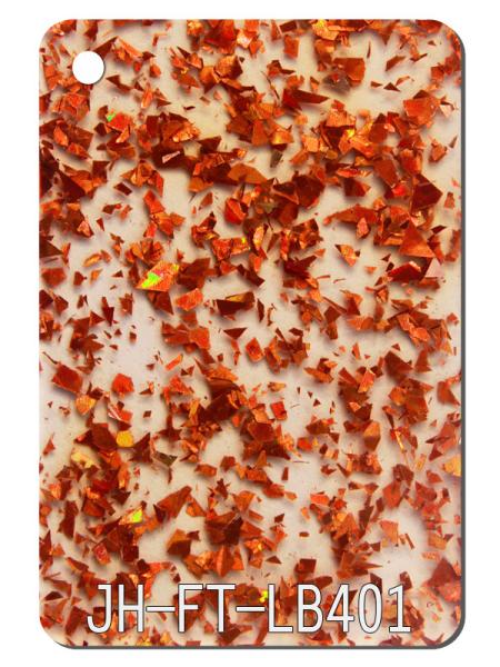 Unique Clear Glitter Acrylic Sheets Home Wall Ornaments Daylight Lamp Decor