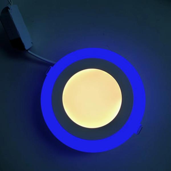 Surface Mounting 6 3W LED Panels Lighting with Double Color and High Luminous Efficiency