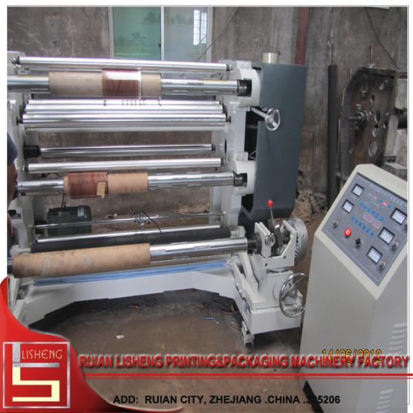 Microcomputer Control Auto Slitting Machine , Small Size slitter rewinder machine