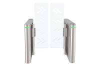 acrylique transparent de porte piétonnière de barrière d'épaisseur de 10mm pour le lobby d'hôtel