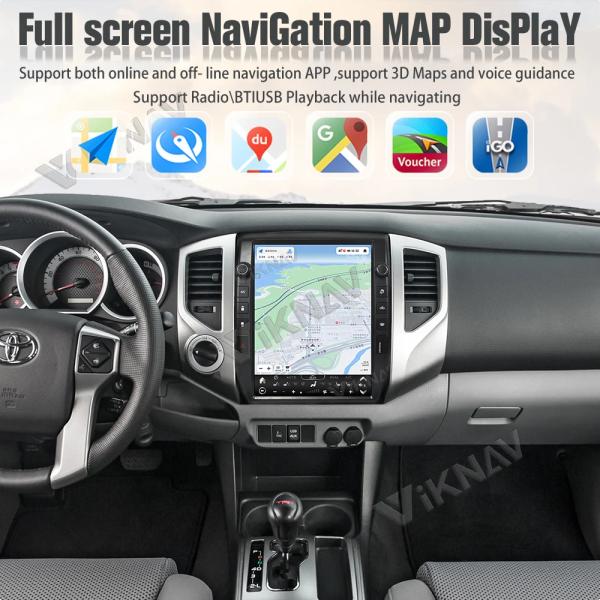 13 дюймовый 2005-2015 Toyota Tacoma головный блок Стерео Carplay ЖК-дисплей