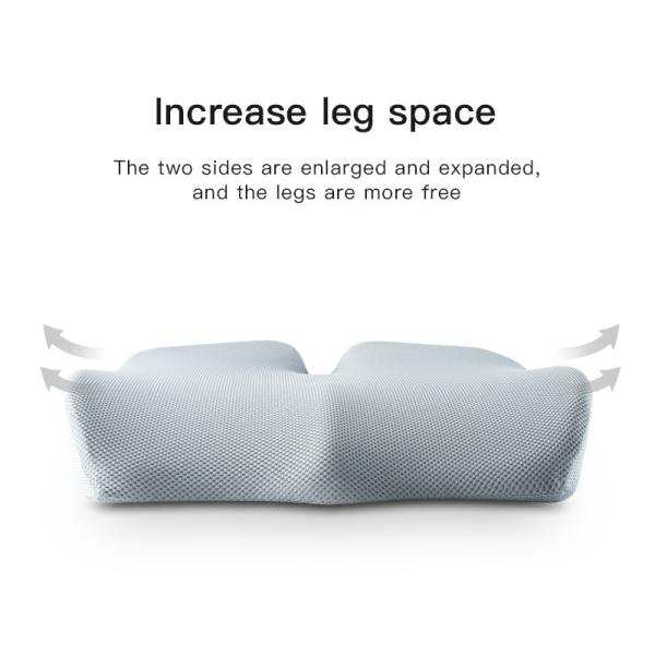 760g Memory Foam Seat Cushion for Coccyx Support in Comfortable Office and Car