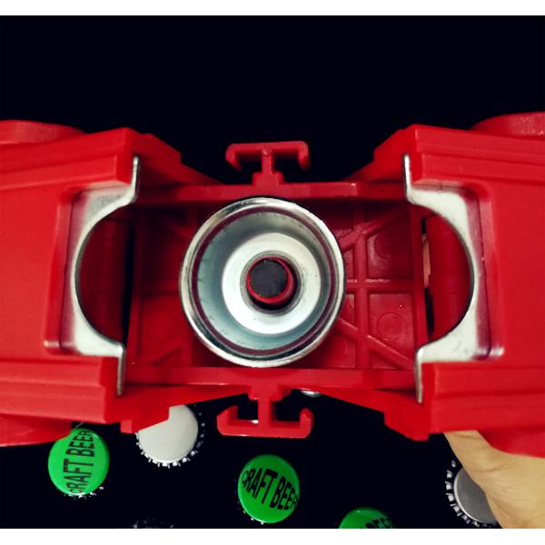 Cap Sealing Manual Bottle Capper Eco Friendly Rigid Plastic With Oem Service