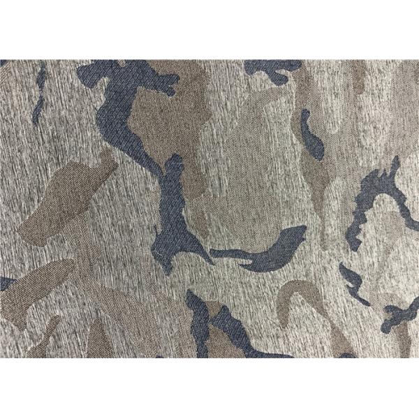 Breathable Jacquard Polyester Spandex Fabric 138 GSM Weight 57 / 58 '' Width