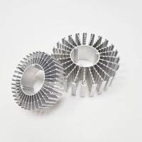 T Profil Radiateur en aluminium personnalisé Noir ou personnalisé Disque à chaleur en aluminium rond