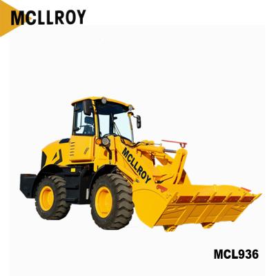 65kW Small Construction Hub Loaders , Heavy Equipment Loader 2000kg Rate Load