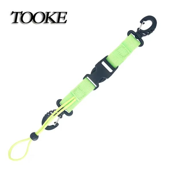 Anti Lost Adjustable Wrist Rope Scuba Diving Lanyard With Quick Release Buckle