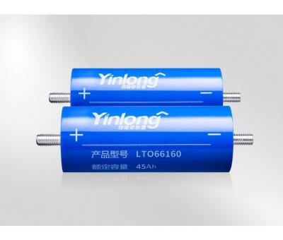 Pilhas profundas do ciclo 2.3V 10C 45Ah 66160 Li Ion Phosphate Battery Yinlong LTO