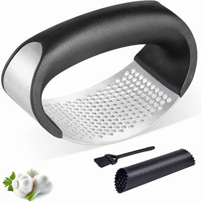 Imprensa de alho arcada disponível do ODM que lixa ergonômico de superfície