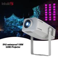 Projecteur 100W Effet Vague d'Eau Extérieur Lumière Motif Personnalisé