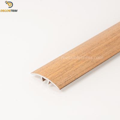 Screw Fix Laminate Floor Threshold Strip , Wood Grain Metal Transition Strips